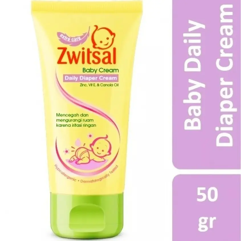Zwitsal baby daily diaper rash cream 50ml