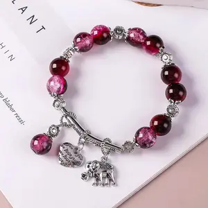 GELANG MANIK MANIK CRYSTAL GELANG KEBERUNTUNGAN GELANG CINA GELANG CUSTOM BRACELETS