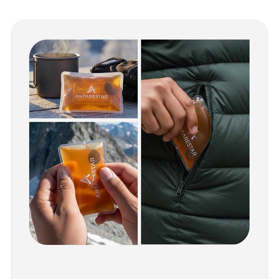 ANTARESTAR Official - Hand Warmer Penghangat Tangan Natural Heat Pack Survival Kit Handwarmer Reuseable Pereda Nyeri Haid Hotpack | HWA