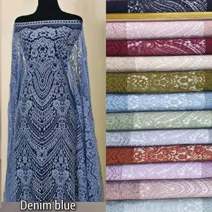 KAIN BROKAT SEMI FRANCIS BAHAN KEBAYA MODERN SEMI LEMBUT SEMI HALUS
