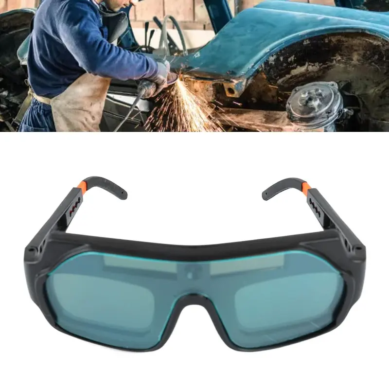 Kacamata Pelindung Las Otomatis Auto Darkening Soldering Goggles 4