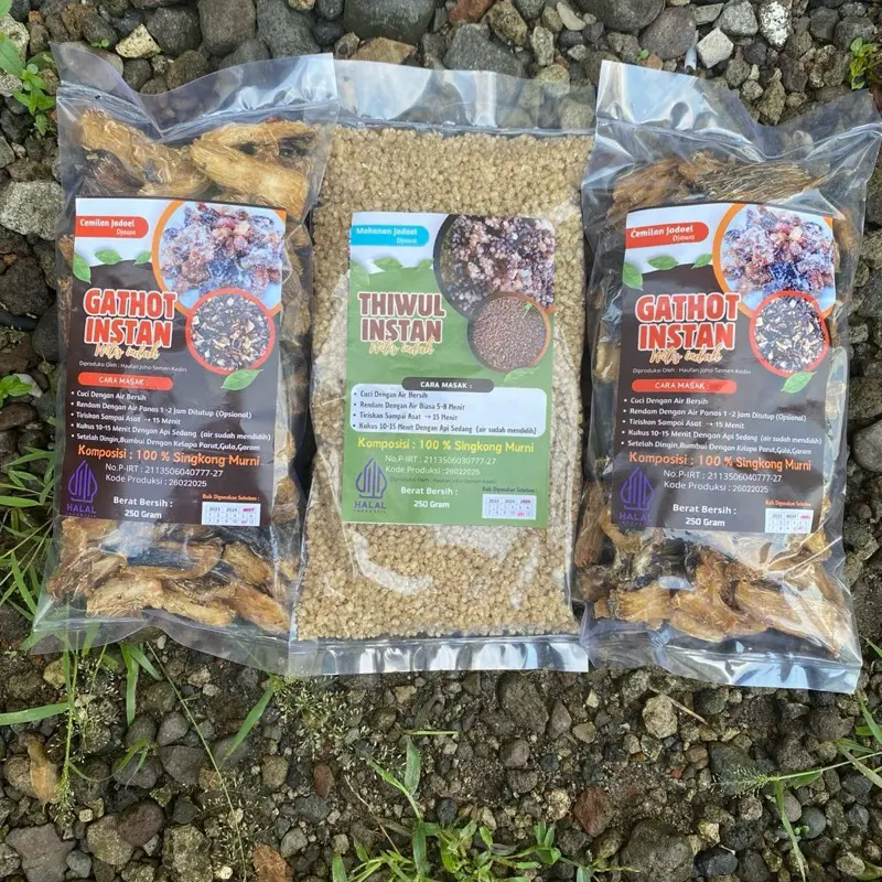 Paket makanan Legend isi 3 Macam @250gram (gatot,ampok,tiwul) 6