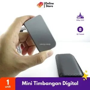 Mini Scale / Timbangan Digital 200gr Akurasi 0.01 / Timbangan Saku