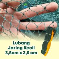 Gambar INFARM - Jaring Pagar Ayam Bebek Itik Entok Ukuran 2.5 x 10 Meter Pelindung Tanaman, Jaring Pagar Hewan Unggas Jaring Pelindung Tanaman dari Hewan Unggas Lubang Jaring Kecil Bahan Kuat Jaring Premium Tidak Mudah Putus Jaring Pelindung Meteran - Jaring Ayam dari Infarm Kota Surabaya 3 Tokopedia