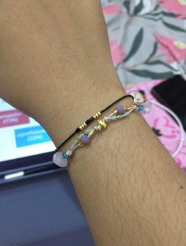 Product Review of LUDIC. CLEA gelang manik serut aesthetic simple gem stone Quartz Bracelets from b**s 0