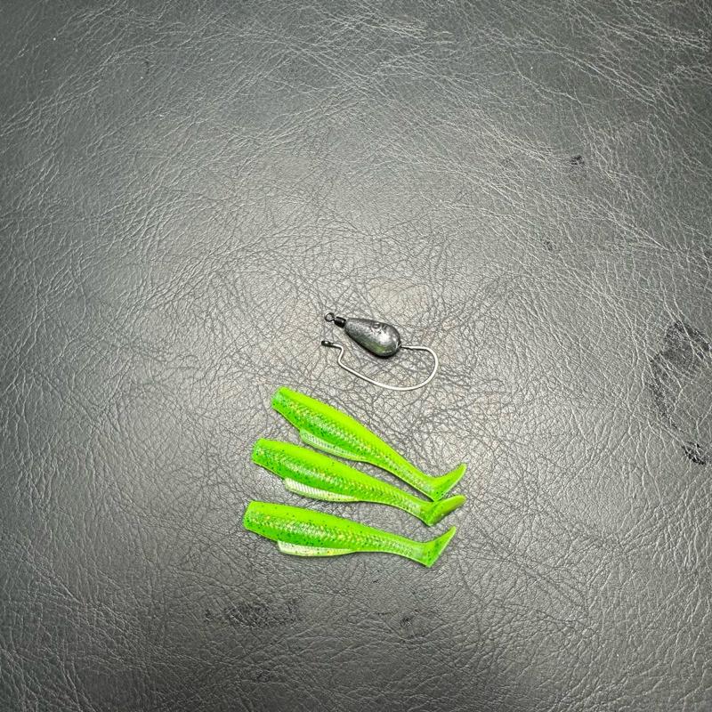 Lưỡi G Hook Câu Mồi Mềm 8cm TPR Chì Treo - Phụ Kiện Câu Cá