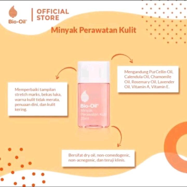 Bio Oil Skincare | menyamarkan bekas luka, mencerahkan kulit 1