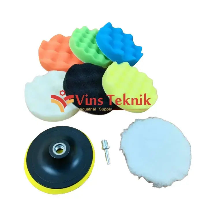 Polishing Pad Busa Poles 5inch SET Buffing Pad 9PCS Car 0