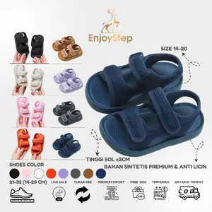 Enjoystep  - Sepatu Sandal Anak Laki laki Perempuan Mario Eva Sandal Fashion S107