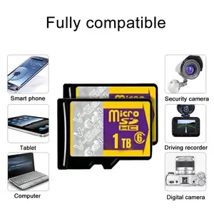 Kartu Memori SD 2TB/1TB 32/64/128/256/128/256GB 100MBPS High Speed Flash Drive - Ssd, Storage kartu  sd Otg kartu  memori  cctv