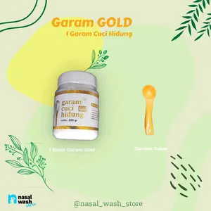 Garam Cuci Hidung Gold Garam Khusus Sinusitis Kronis