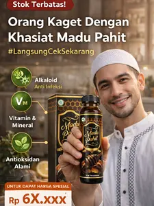 Madu Hitam  Pahit 99 Kaya Nutrisi & Antioksidan 250 ML Sirup Herbal Alami Pahit untuk Daya Tahan Tubuh Honey Syrup