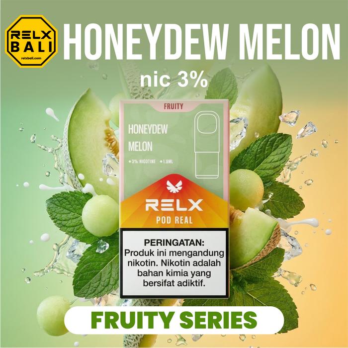 Jual Cartridge RELX Pod Real Rasa Honeydew Melon Isi 1 Pods - Kota Denpasar  - Relx Bali | Tokopedia