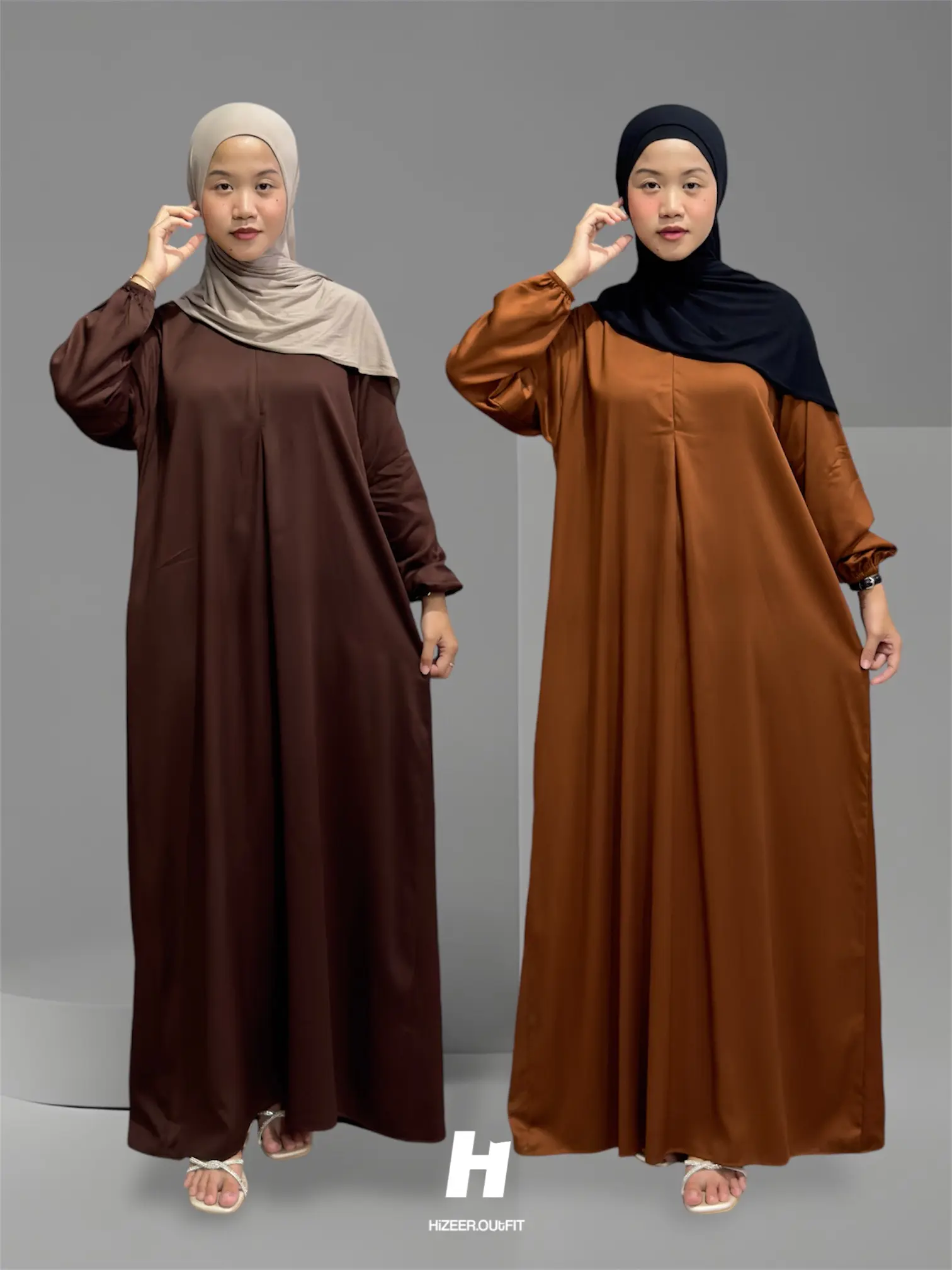 MECCA DRESS DASTER GAMIS BAHAN RAYON TWILL PB 135 CM