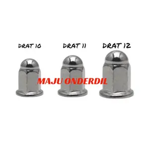 MUR TOPI KNALPOT FLANGE M6 M7 M8 KUNCI DRAT 10 11 12 MIO BEAT VARIO FINO UNIVERSAL