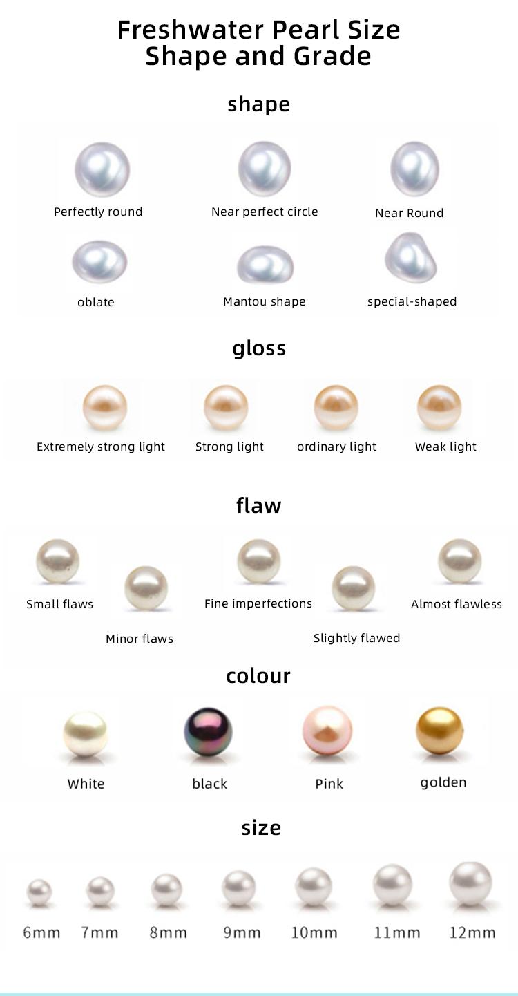 Product Introduction of Shui Yu 18k Freshwater Core Purple Pearl Pendant 14-15mmNear Round Flaw Silver Chain ZH13448 9