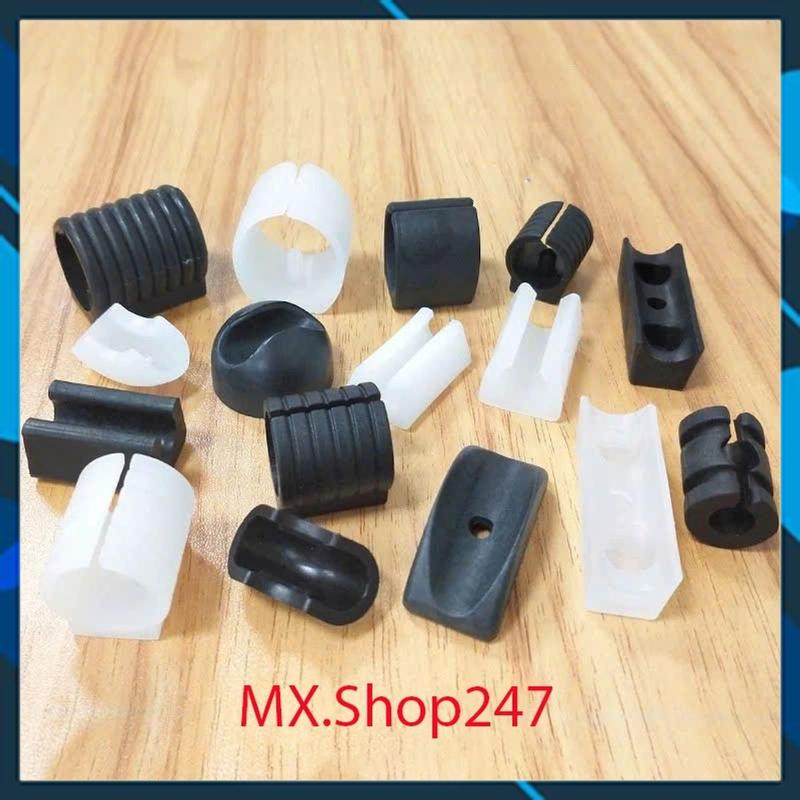 Đệm nhựa cho chân ghế hình chữ U, đế nhựa cho chân bàn ghế chống trơn trượt
