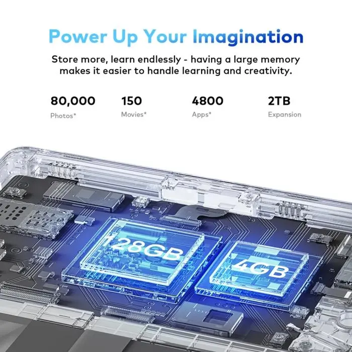 [Live Exclusive] itel VistaTab 11 + Keyboard + Pen - 12GB(4+8)+128GB - 10.1" HD+ IPS Display Screen - 6000mAh - Garansi Resmi