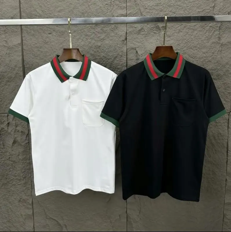 Áo Phông PoLo Thương Hiệu KaKy , Màu Đen Trắng Kiểu Dáng Đơn Giản T45 0