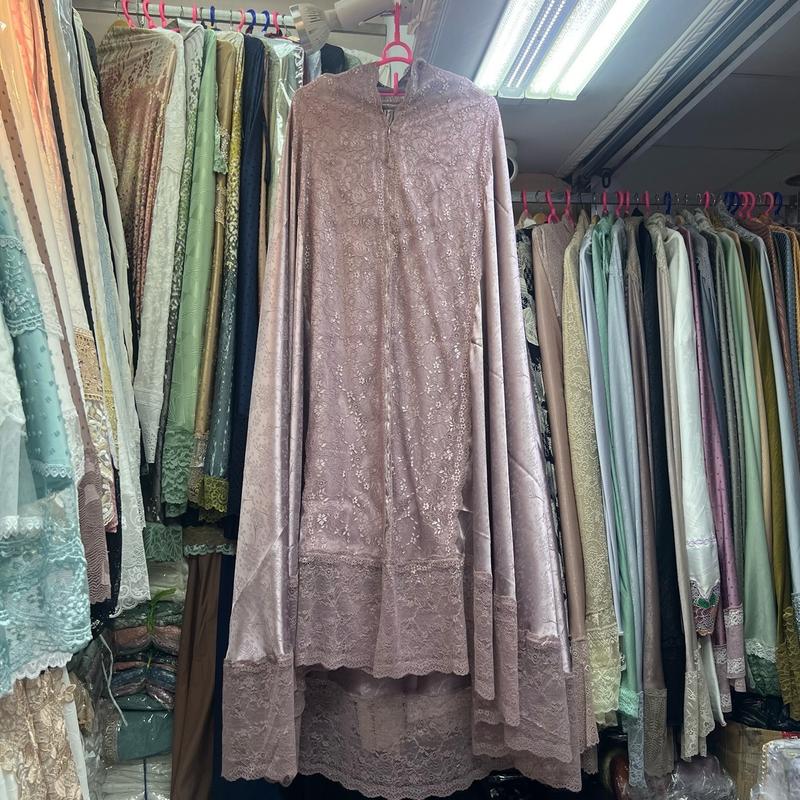 (SUTRA PREMIUM) MUKENA ALLEA SUTRA GLOSY SUPER CANTIK Mewah Nyaman 4