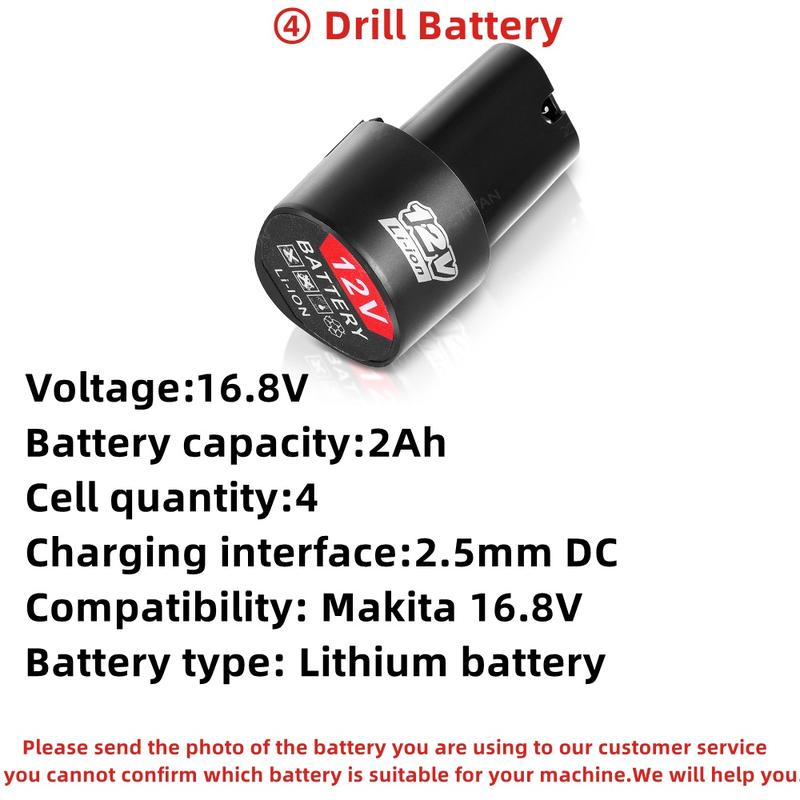 88V/388VF Cordless Drill Battery Rechargeable Lithium Li-Ion Battery/Angle Grinder/Electric Wrench/Car Washer/Chain saw 8