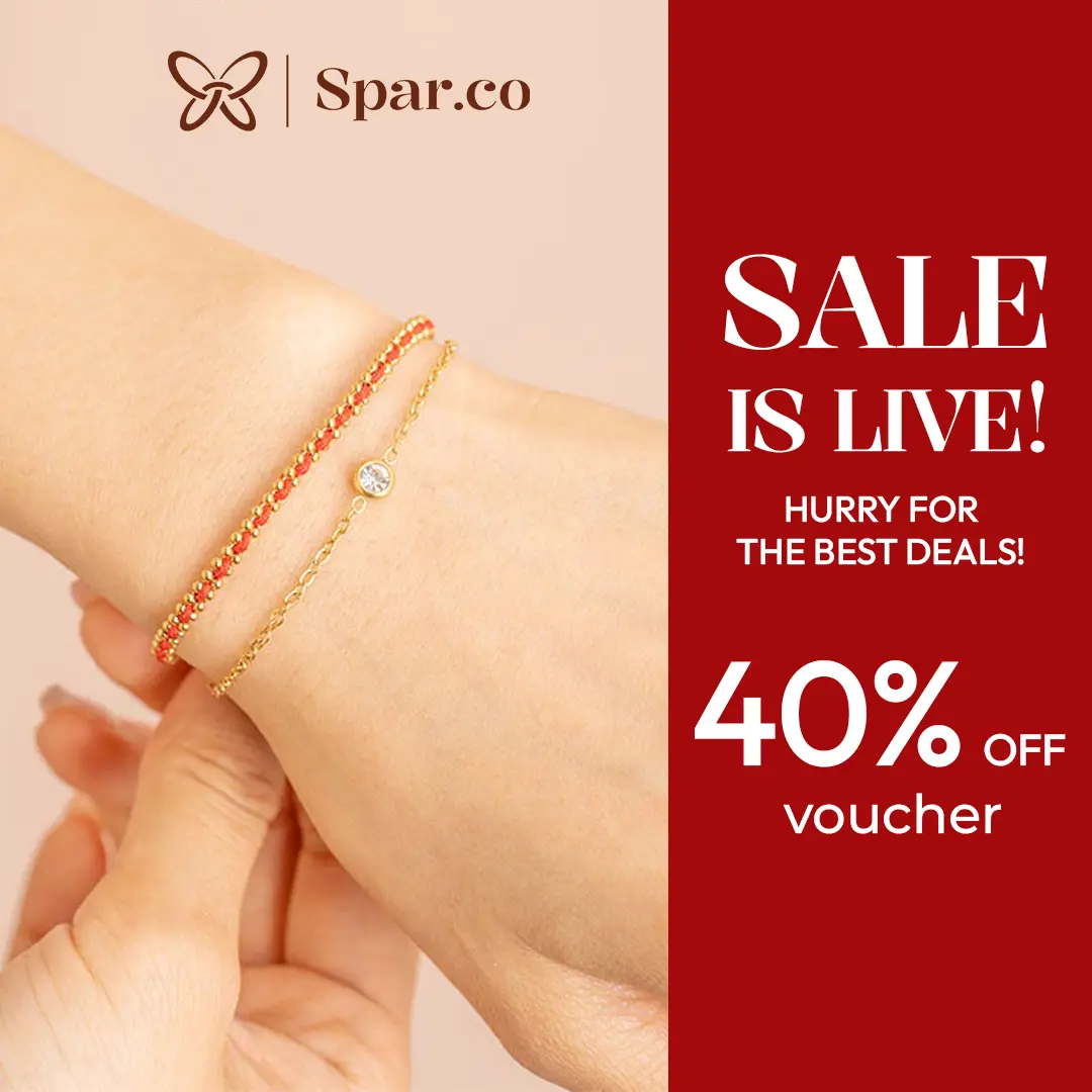 Spar.co [ Best-Seller& Payday Sale ] Rope Bracelet - Gelang Kombinasi Tali Warna Rantai Emas Silver Custom Laser Double Layer Dengan Mutiara SP-1339 (A)