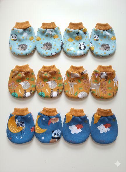 [PROMO] 6set sarung tangan & sarung kaki bayi baru lahir