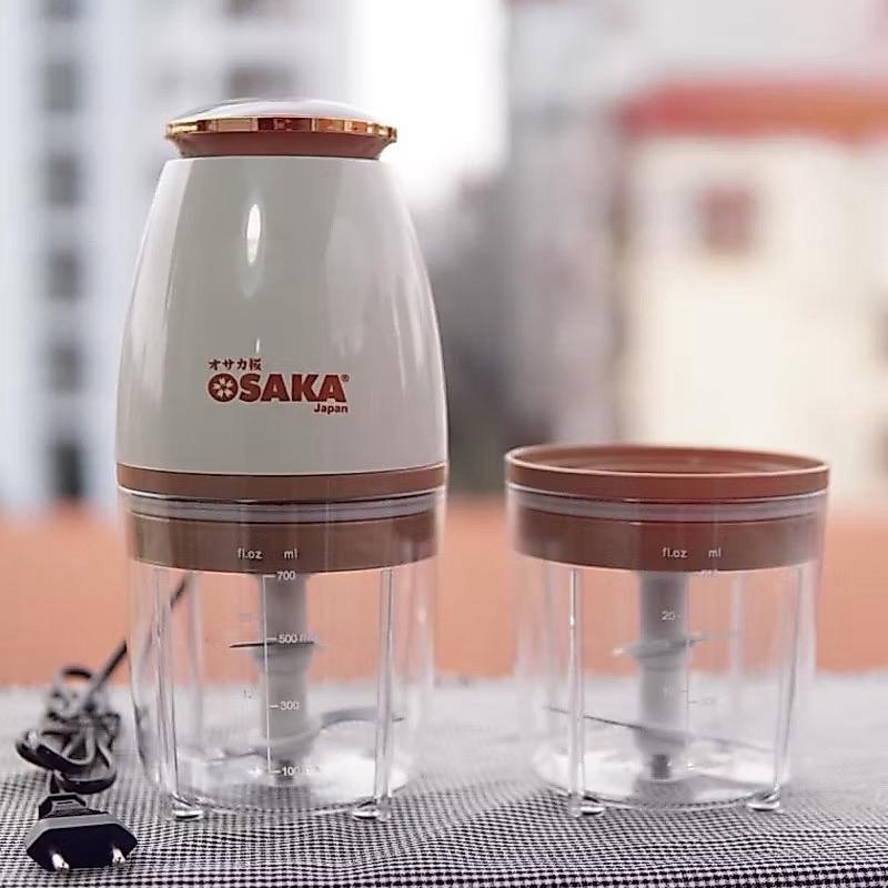 1. Máy Xay Đa Năng Osaka - Máy Xay Sinh Tố, Máy xay Thịt Cao Cấp-Lưỡi Dao Lớn Không Gỉ