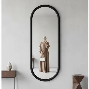 Cermin Aeshthetic - Cermin Dinding - Cermin Minimalis - Cermin Gantung - Cermin oval gantung