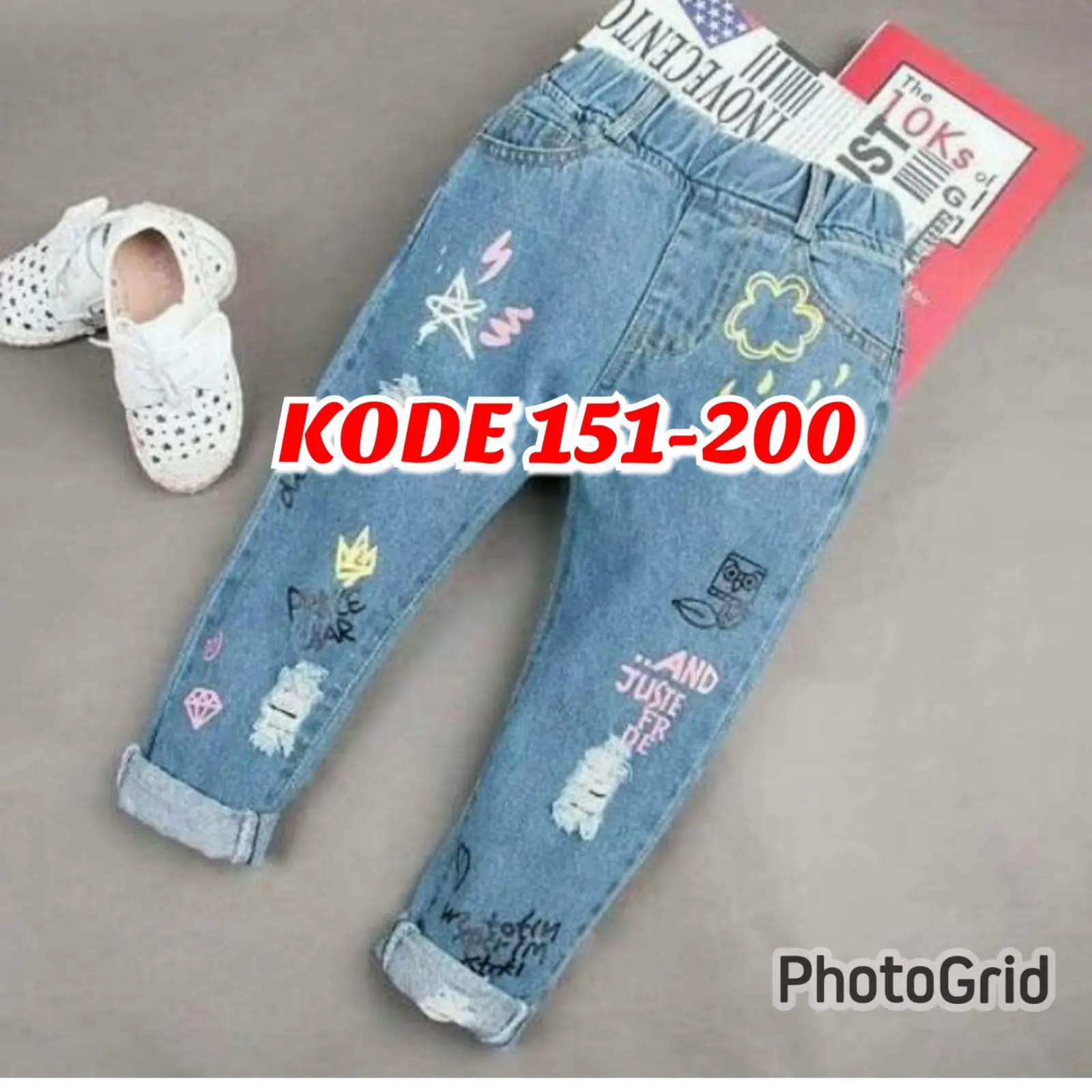 jeans anak remaja kode 151-200 khusus live