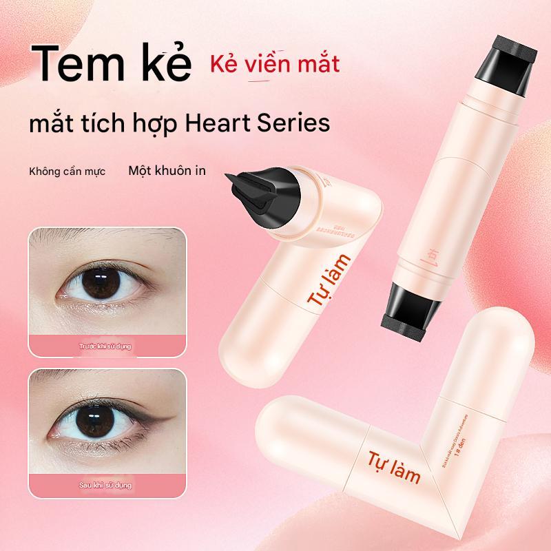 Dụng cụ kẻ mắt dáng tem bút kẻ mắt stamp chính xác lâu trôi chống thấm nước dễ dùng cho người mới bắt đầu