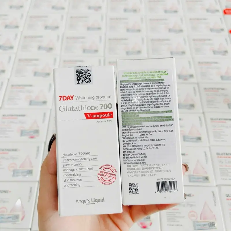 7 day glutathione kem dưỡng