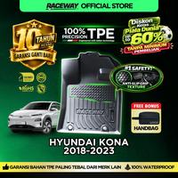 Gambar RACEWAY Karpet Mobil KONA EV 2018-2023 HYUNDAI Hitam Bahan TPE Garansi 10 Tahun 100% Presisi Anti Air Slip - Baris 1-2 dari Raceway Indonesia Kab. Tangerang 1 Tokopedia
