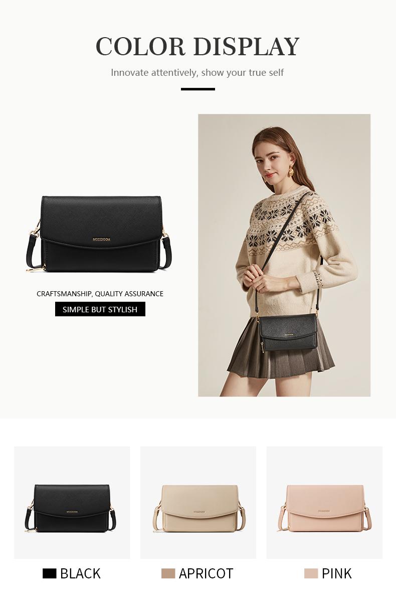 Product Introduction of MOSSDOOM Tas Wanita Sling Bag Eve Bag Wanita-MOSS2403 21