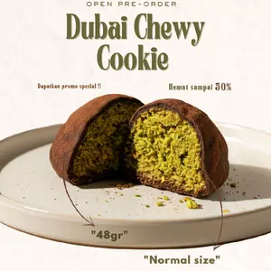 CBA Dubai Chewy Cookie -Normal size Spesial dengan Promo Hemat hingga 50%