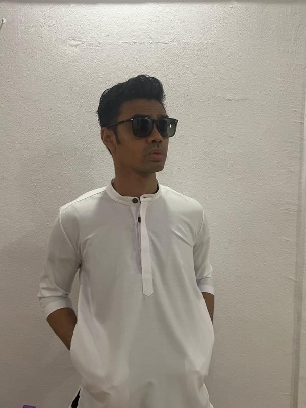 Nur By Puteh.Co Classic Cotton kurta 3/4 Sleeves 6