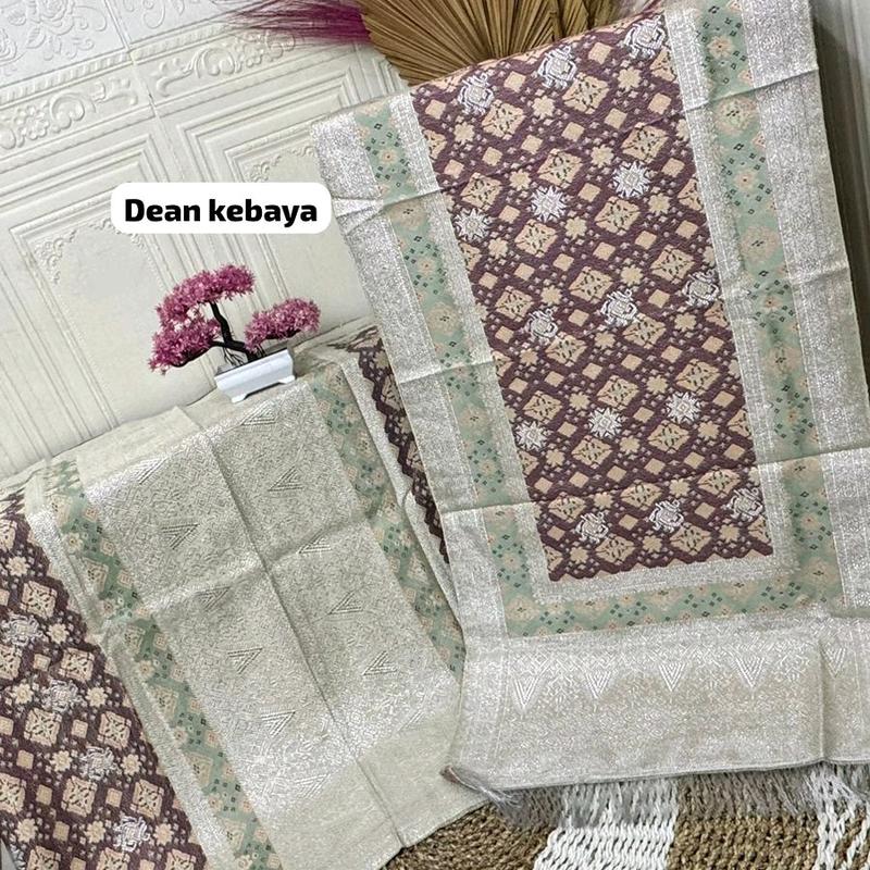 kain songket mesin limar panca warna ,( premium ) 3 negri 1