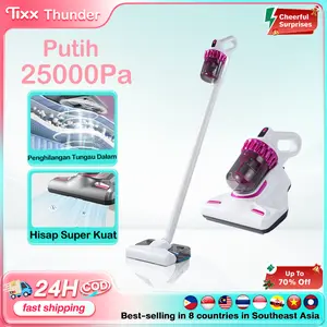 Tixx Thunder Vacuum Anti Tungau Tixx 4in1 25000Pa UV Steril & Filter HEPA Putih Hisap Super Kuat Gratis Ongkir