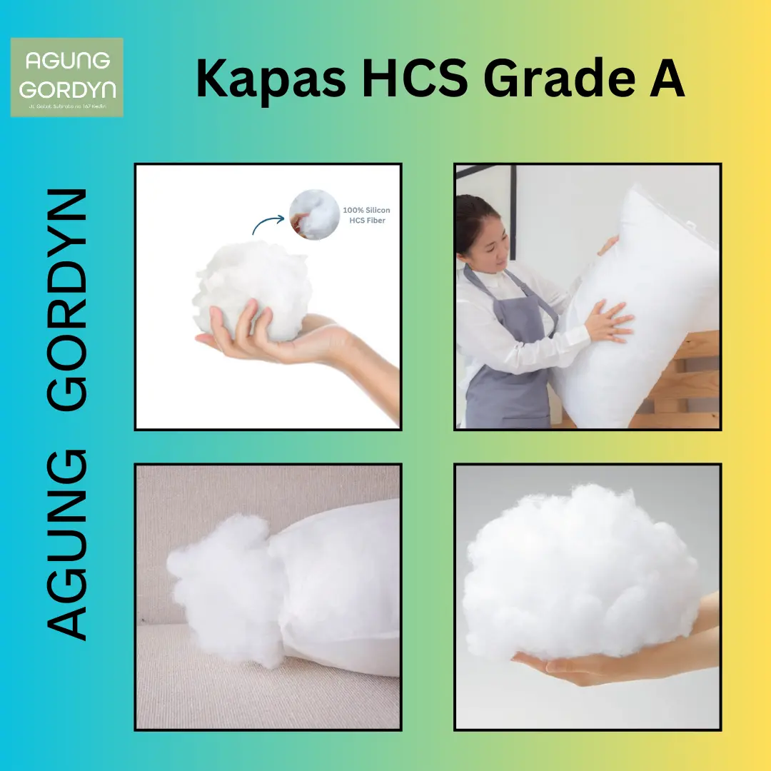 Dakron Kiloan Untuk Bantal / Boneka Kualitas Super Termurah Grade A / Bahan Isian Bantal Silicon HCS / Kapas Premium Garde Plus+