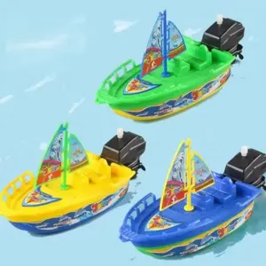 Mainan Perahu Anak BU25 / Sail Boat Water Sport Mainan Anak Kapal Laut Bisa Jalan Di Air