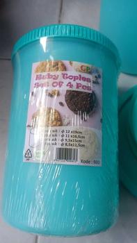 Product Review of CPM Toples Plastik Kedap Udara Set Lengkap Paket Toples Super Combo 10in1 Best Selling from i**a 2