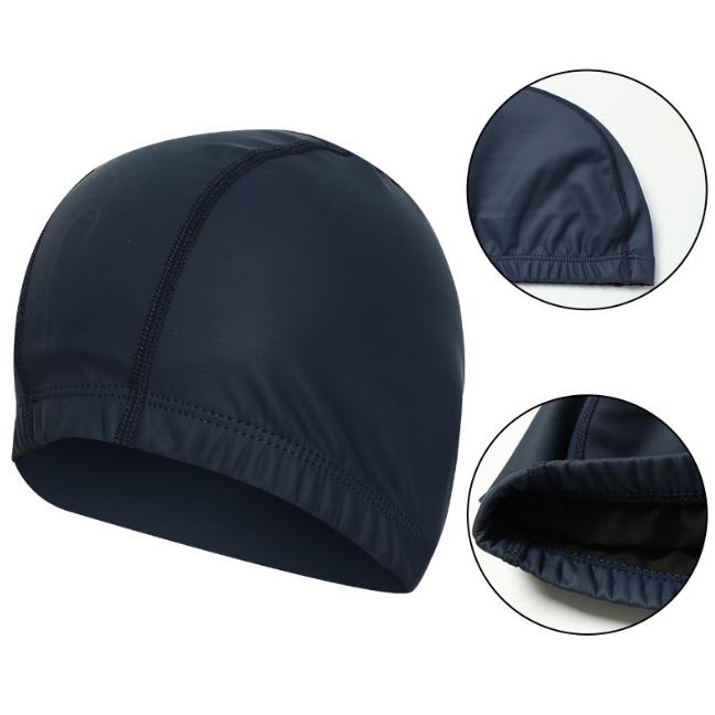 Product Introduction of READY STOCK KL Adult Swimming Nylon Men Women Waterproof Swim Cap Head Cover Topi Dewasa Berenang Budak Lelaki 23