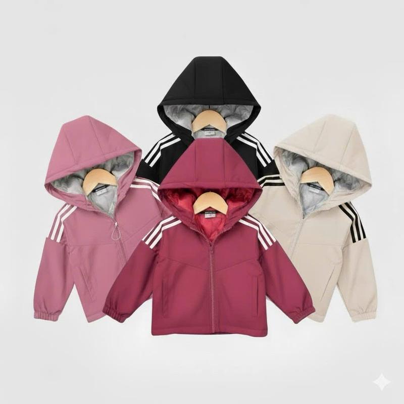 Beleader Áo Phao Trẻ Em Bông Mũ Liền Thân Chất Liệu Phao Lì Dày Ấm Cho Bé Trai Bé Gái Hot Trend 2025 Màu Đen Đỏ Ghi Be Hồng Thiết Kế Độc Đáo Bảo Vệ Thời Tiết Lạnh