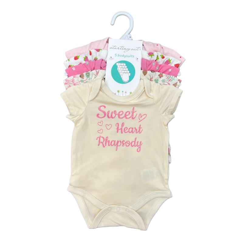 Product Introduction of YOURBABYNEEDS Bodysuit Jumper Lengan Pendek Bayi Perempuan dan Bayi Cowok 5in1 Motif Karakter Lucu Berbahan Katun Adem Premium Import Nyaman Digunakan Untuk Bayi Usia Baru Lahir Newborn Sampai 9 Bulan Baru 20