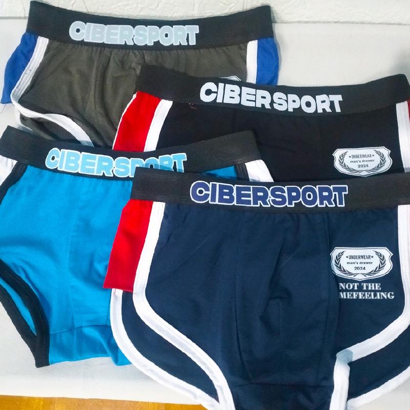PAKET HEMAT!!! 6pcs BRIEF PRIA - celana dalam viral -  Boxer Cowok Nyaman Lembut Katun Dewasa Pendek Karet 1