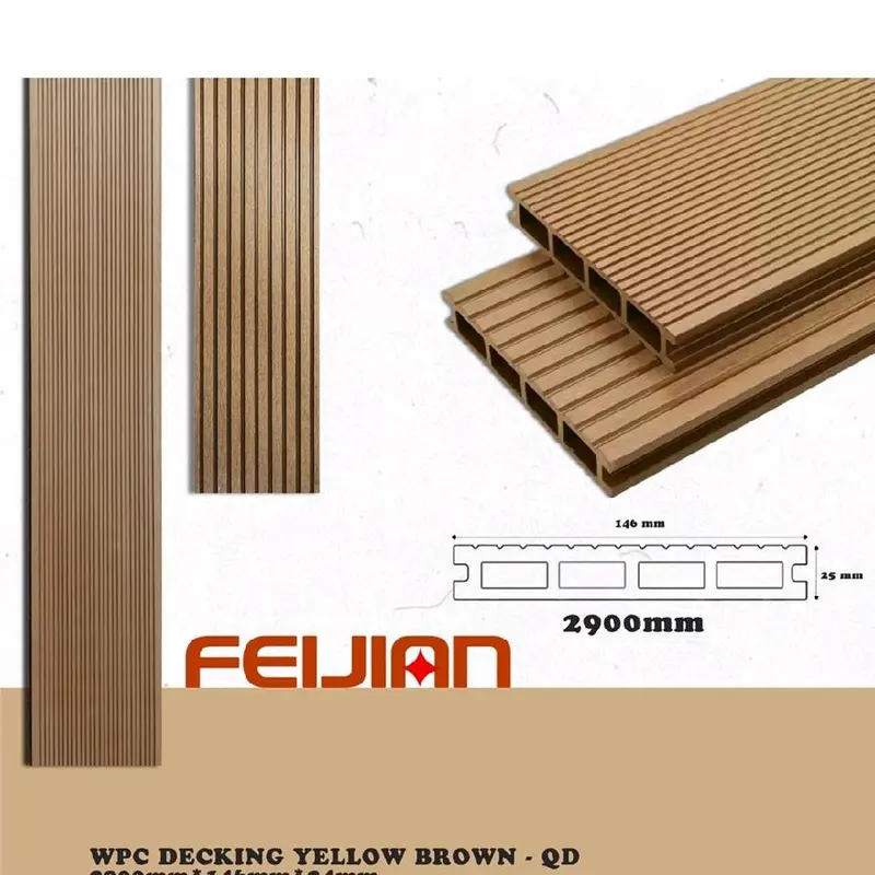 WPC Decking outdoor 2900mm x 146mm x 24mm 7