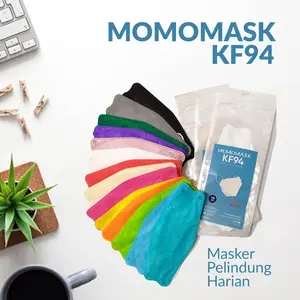 Masker KF94 Momo Medis Surgical 3D 4ply Kemenkes 10pcs by Seven Plus