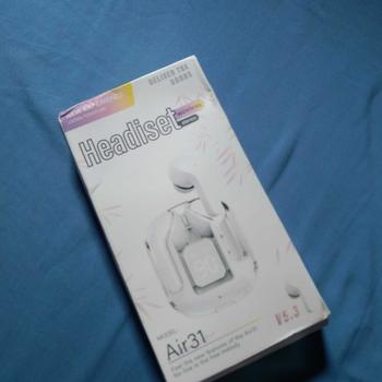 Product Review of Headset Bluetooth 5.3 air31 TWS hifi sound Earphone Nirkabel Headphone Led from A**h c**l 0