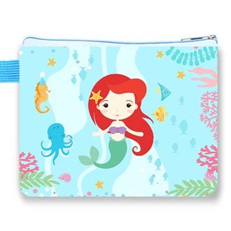 PRINCESS ARIEL MERMAID CHIBI DOMPET MINI WALLET THELITTLE MERMAID CASE 0