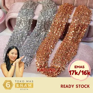 Kalung Emas Oscano Collection - Rosegold 17k / Whitegold 17k / Yellowgold 16k